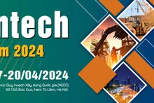 La bannière du salon Contech Vietnam 2024. Photo : tradepro.vn