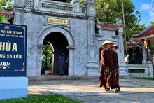 La pagode Truong Sa Lon. Photo : CTV/CVN.