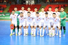 L'équipe nationale de Futsal du Vietnam. Photo : vff.org.vn
