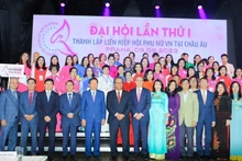 Le Congrès a fondé l'Union des associations de femmes vietnamiennes en Europe. Photo: thoidai.com.vn