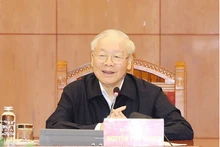 Le Secrétaire général du Parti communiste du Vietnam Nguyen Phu Trong. Photo : VNA