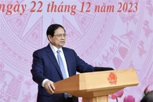Le Premier ministre Pham Minh Chinh. Photo : VNA.