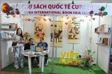 Le stand du Vietnam lors de la foire. Photo : VNA.