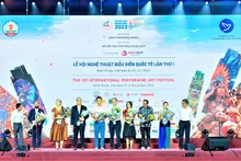 Le 1er Festival international des arts du spectacle tenu en 2023 à Binh Thuân (au Centre du Vietnam). Photo : NDEL.