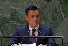 L'ambassadeur Dang Hoang Giang, chef de la Mission permanente du Vietnam auprès des Nations unies (ONU). Photo : VNA