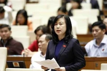 La ministre de la Santé, Dao Hong Lan. Photo : VNA.
