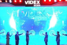Lors de la céémonie inaugurale de VIDEX 2023. Photo : VNA
