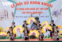 Le festival Su Khon Khoài est un rituel spirituel lié à la culture agricole. Photo : VOV.