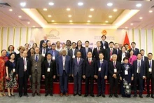 Les délégués à la 10e conférence de la région Asie-Pacifique au sein de l’Assemblée parlementaire de la Francophonie (APF), à Dà Nang. Photo : VNA.