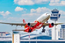 Un avion de Vietjet. Photo : Vietjet.