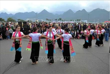 Le Festival culturel des minorités ethniques dans la région du Nord-Ouest. Photo: VNA