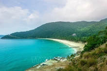 Une belle plage à Cu Lao Cham. Photo : VNA.