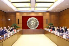 Panorama de l’entretien. Photo : VNA.