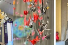 "Rêve féérique", "Jardin féérique", "Cerf-volant féérique" et "Dragon féérique", quatre espaces artistiques convergent dans le cadre de l’exposition "Fée et Dragon". Photo: hanoimoi.com.vn