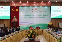 Panorama de la conférence. Photo : nhandan.vn