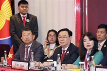 Le Président de l’AN Vuong Dinh Huê à la réunion du Comité exécutif de l’AIPA. Photo : VNA.