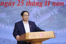Le Premier ministre Pham Minh Chinh. Photo : VNA.