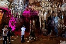 La grotte de Bo Cung. Photo : Journal Nhân Dân.