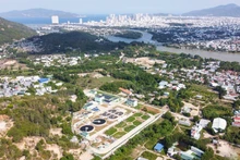 L’usine de traitement des eaux usées au nord de Nha Trang est située dans la commune de Vinh Ngoc. Photo : toquoc.vn