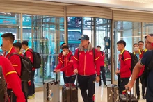 L'équipe vietnamienne rencontrera le 10 octobre l'équipe chinoise lors d'un match amical. Photo: VFF.