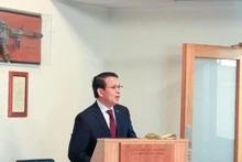 L’ambassadeur du Vietnam en Nouvelle-Zélande, Nguyên Van Trung. Photo : Anh Thu.