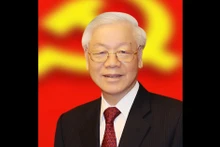Le leader du Parti Nguyên Phu Trong. Photo : VNA. 