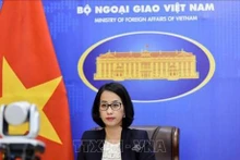 La porte-parole adjointe du ministère vietnamien des Affaires étrangères Pham Thu Hang. Photo : VNA