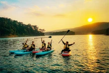 Le lac de Lâm Tuyên. Photo : tienphong.vn