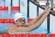  Le nageur Huy Hoang était attendu, mais ses performances ont décliné aux Jeux olympiques de 2024. Photo : GETTY