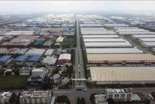 Une zone industrielle Vietnam-Singapour (VSIP) dans la province de Binh Duong. Photo: VNA