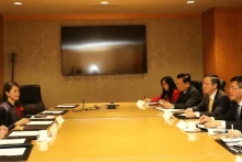 La vue générale de la séance de travail. Photo : congthuong.vn