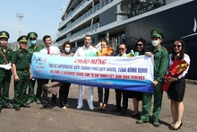 Binh Dinh accueille un navire de croisière international au port de Quy Nhon. Photo: NDEL