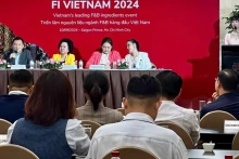 Lors du programme d'échange d'informations tenu le 10 septembre à Hô Chi Minh-Ville sur les potentiels, les opportunités et les défis dans le secteur des aliments et des boissons. Photo : Le comité d'organisation.