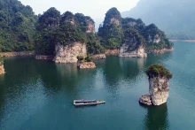 La zone touristique de Na Hang-Lâm Binh. Photo: nhandan.vn