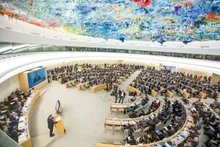 La 58e session du Conseil des droits de l’homme des Nations Unies s’est tenue pendant six semaines avec de nombreuses séances de travail. Photo : Elma Okic 