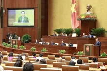 Le Président de l’Assemblée nationale vietnamienne, Vuong Dinh Huê. Photo : VNA.