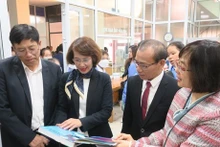 L’Espace du livre français de Hai Phong a reçu 728 ouvrages, dont 364 titres en français dans de divers domaines. Photo : CVN/VNA.