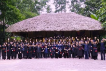 Le village de Thai Hai abrite une communauté de quatre générations de Tày. Photo : village de Thai Hai.