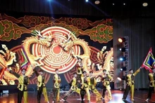 Les étudiants vietnamiens en Russie promeuvent la culture nationale. Photo: VNA