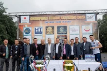 Le Comité d'organisation du tournoi de football « Champions League Scotland 2023 ». Photo: VNA 