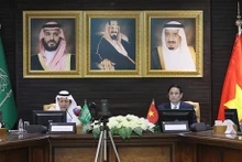 Forum d’affaires Vietnam - Arabie Saoudite, le 19 octobre à Riyadh. Photo : VNA.
