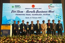 La vue générale du Forum d'affaires Vietnam – Kerala, intitulé « Vietnam – Kerala Business Meet ». Photo: moit.gov.vn