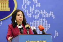 La porte-parole du ministère des Affaires étrangères Lê Thi Thu Hang. Photo : VNA