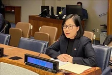L’ambassadrice Nguyên Phuong Trà, chargée d’affaires a.i. du Vietnam à l’ONU. Photo: VNA