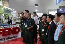 La délégation vietnamienne à l'événement. Photo : VNA.
