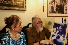 Le poète octogénaire Thanh Phan. Photo : VNA.