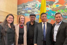 La Colombie souhaite renforcer la coopération parlementaire avec le Vietnam. Photo: VNA
