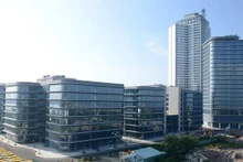 Le parc logiciel n°2 est situé dans la rue Nguyen Tat Thanh, dans l'arrondissement de Hai Chau, ville de Da Nang. Photo : VNA.
