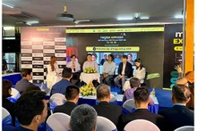 La cérémonie d'annonce de la Journée de promotion du commerce - La passerelle pour connecter les marchés sud-coréens et vietnamiens (Mega Us Expo 2024). Photo : baodautu.vn