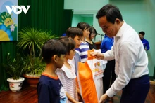 Cet établissement accueille 186 mineurs âgés de 0 à 16 ans, dont 57 enfants handicapés. Photo : VOV.